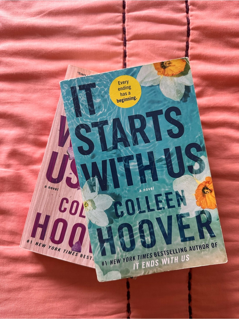 It Starts With Us by Colleen Hoover set